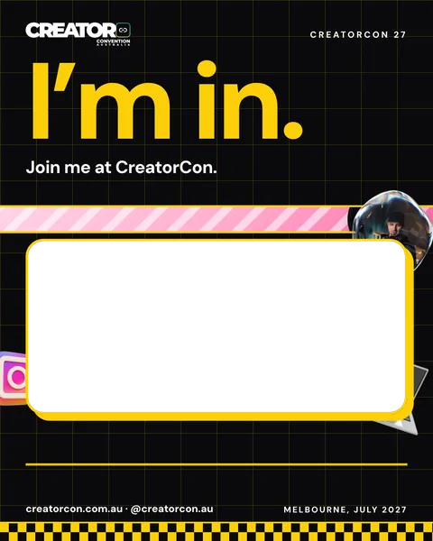 Frame, feed: I’m in: creator