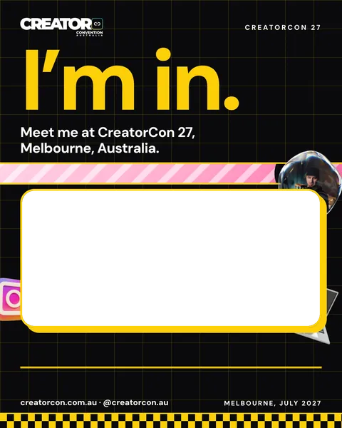 Frame, feed: I’m in: creator