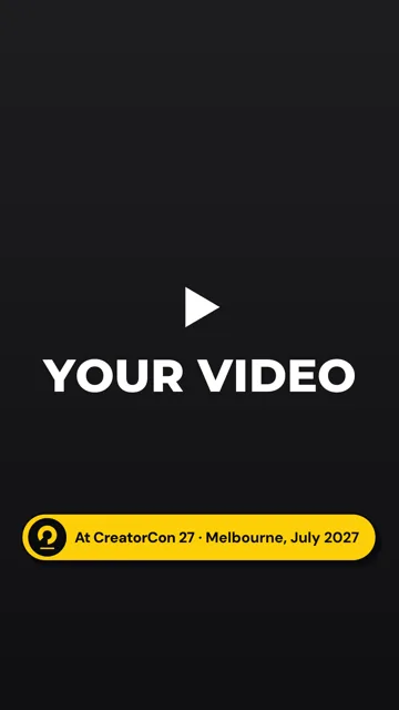 Lower third, portrait